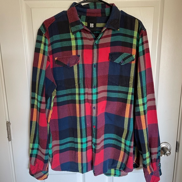 Insight Other - Insight plaid flannel shirt XL